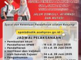 SMA Negeri 1 Julok Membuka Pendaftaran SPMB Tahun Ajaran 2025/2026